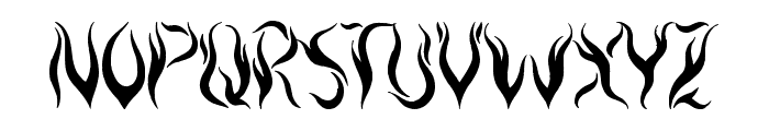 Royal Inferno Font LOWERCASE