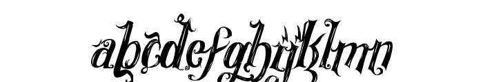 Royal Vanity Font LOWERCASE