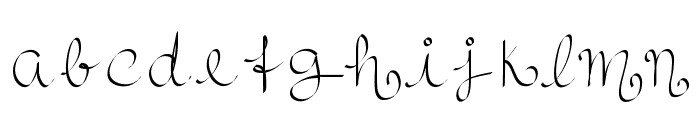 RoyalnCurvy Font LOWERCASE