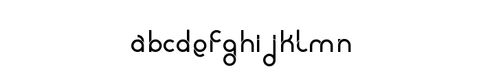 rondie Font LOWERCASE