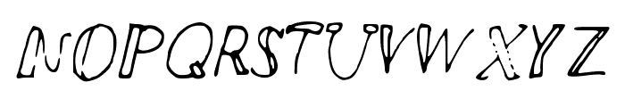 RRFirstie Font UPPERCASE