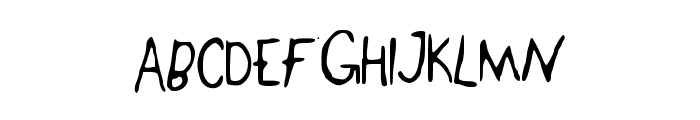 RRGemNStuff Font UPPERCASE