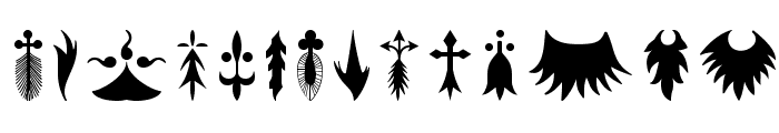 RTA Ermine Font UPPERCASE