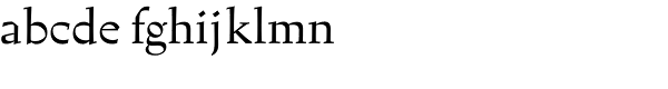 RTF Lapis Medium Font LOWERCASE