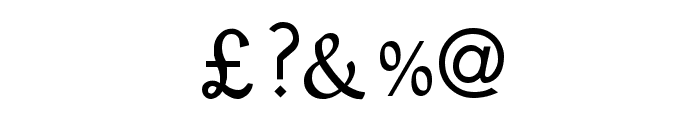 RUBYSARP Font OTHER CHARS
