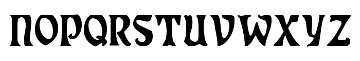 Rudelsberg Medium Font UPPERCASE