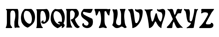 Rudelsberg Regular Font UPPERCASE