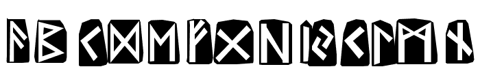 Runes Font UPPERCASE