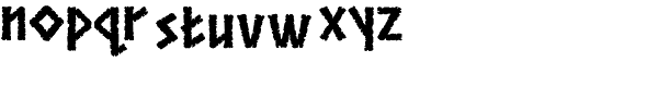 Runestone Font LOWERCASE