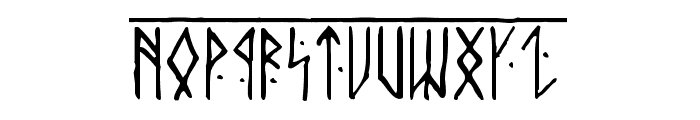Runic Alt Font UPPERCASE