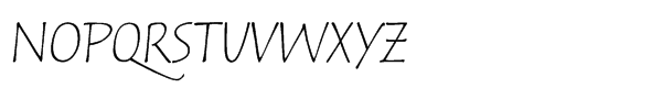 Russell Oblique™ Std Oblique Font UPPERCASE