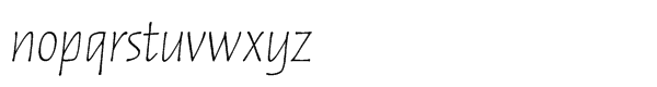 Russell Oblique™ Std Oblique Font LOWERCASE