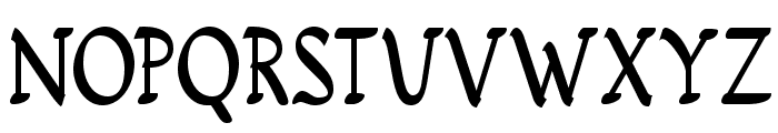 RusticusStd Font UPPERCASE