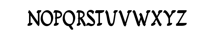 RusticusStd Font LOWERCASE