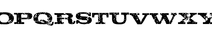 Rustik-Regular Font UPPERCASE