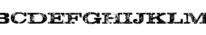 Rustik-Regular Font LOWERCASE