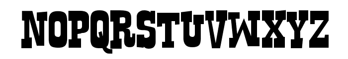 Rustler Font UPPERCASE