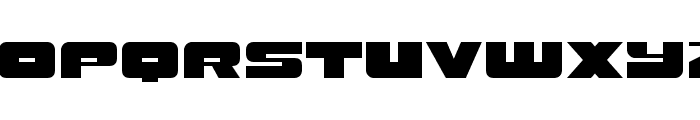 RustproofBody-Regular Font UPPERCASE