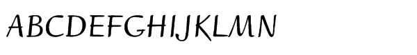 Ruzicka Freehand™ Std Bold Font UPPERCASE