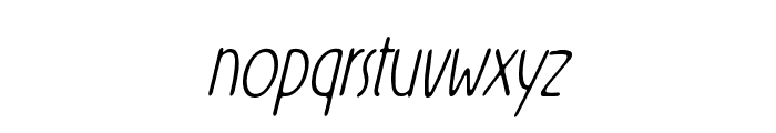 Rx-ZeroFive Font LOWERCASE