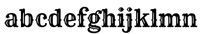 Rye Regular Font LOWERCASE