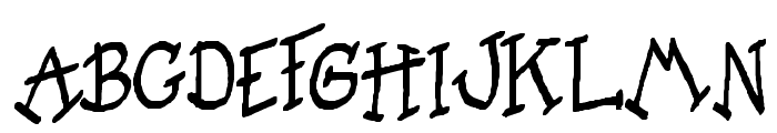 SA-Serif Font UPPERCASE