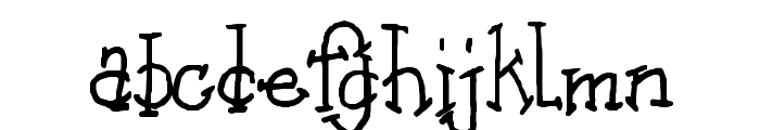 SA-Serif Font LOWERCASE