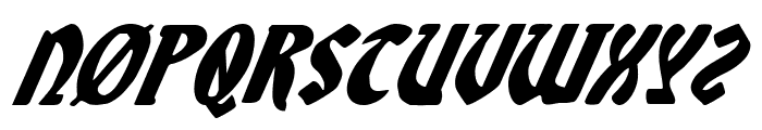 Sable Lion Italic Font UPPERCASE