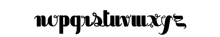 Sabor Limited Free Version Font LOWERCASE