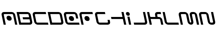 Sagan Leftalic Font LOWERCASE