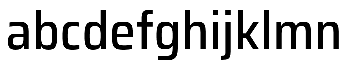 Saira SemiCondensed Medium Font LOWERCASE