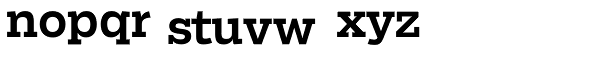 Salvo Serif Medium Font LOWERCASE