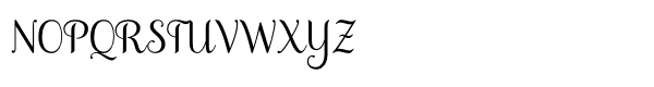 Samantha Script Std Upright Select Font UPPERCASE
