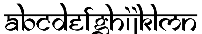 Samarkan Normal Font LOWERCASE