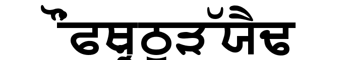 SamtolAmrit Bold Font UPPERCASE