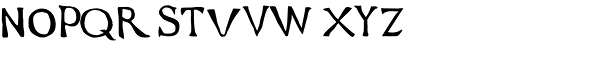 Sanctus-Regular Font UPPERCASE