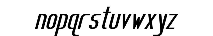 Sanity Bold Italic Font LOWERCASE