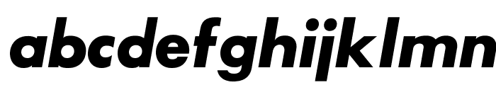 SansSerifBldFLF-Italic Font LOWERCASE