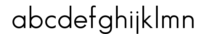 SansSerifBookFLF Font LOWERCASE