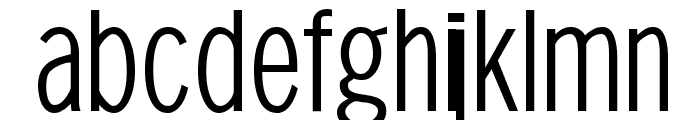 SansXHigh Font LOWERCASE