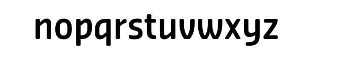 Sansa Condensed Soft Semi Bold OTF Pro Font LOWERCASE