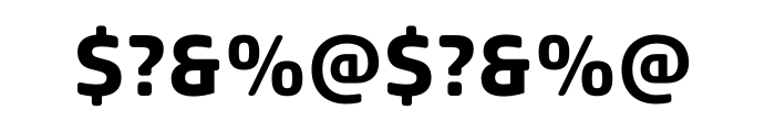 Sansa Soft Bold OTF Pro Font OTHER CHARS
