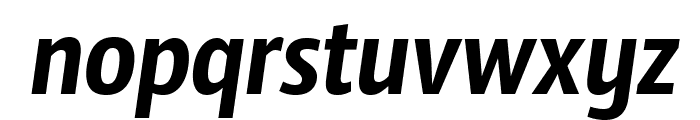 SansusWebissimo-Italic Font LOWERCASE