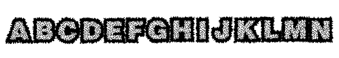 Sasquatch Font UPPERCASE