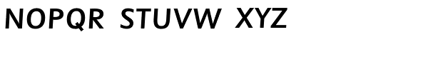 Sassoon Sans Slope Std Medium Font UPPERCASE