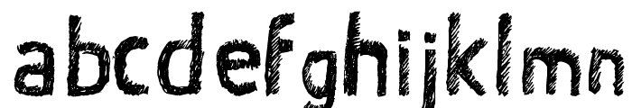 Satin Stitch Bold Font LOWERCASE