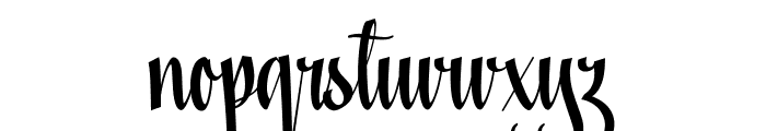 Saturday Nights Personal Use Font LOWERCASE