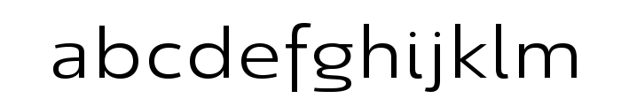 Savigny Regular Extended Font LOWERCASE