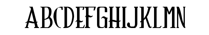 Schindler s Font Font LOWERCASE