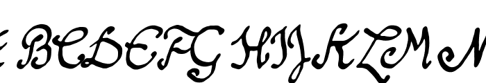 Schnitger_1680_Regular.TTF Font UPPERCASE